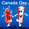 Fun-filled Wishes On Canada Day.