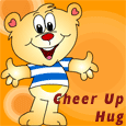 A Cheer Up Hug On Cheer Up Day.