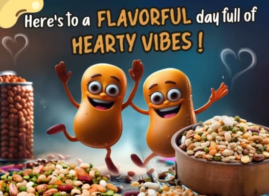 Send Eat Beans Day Wishes!