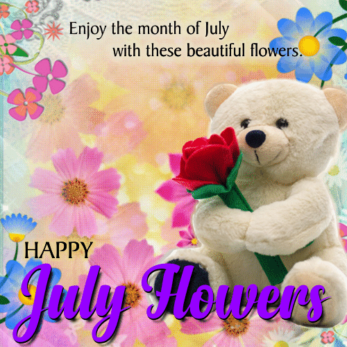 Enjoy This Month With Flowers.