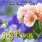 A Beautiful July Flowers Card For You.