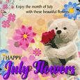 Enjoy This Month With Flowers.