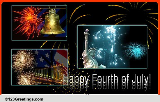 Send Patriotic Sparkle And Cheer.