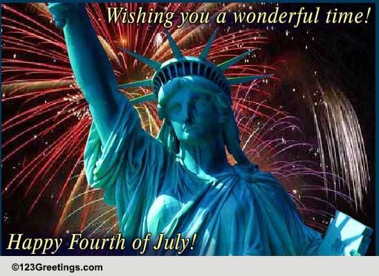 Fourth Of July Independence Fireworks! Free Fireworks eCards | 123 ...