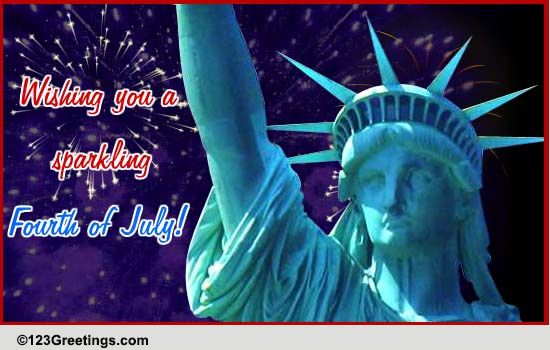 A Sparkling 4th Of July Wish.