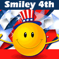 Smiley Fourth Of July Wishes!