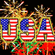 Interactive USA Fireworks!