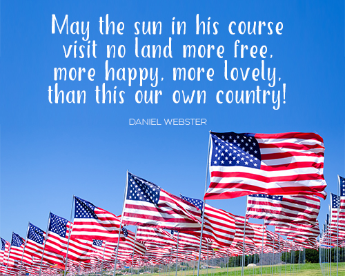 America, The Land Of The Free & Brave.
