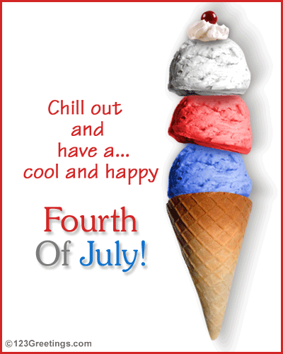 Have A Cool And Happy Fourth Of July!