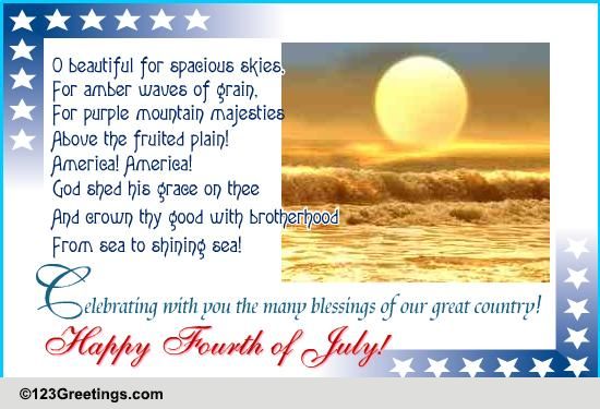 A Musical 4th Of July Wish.