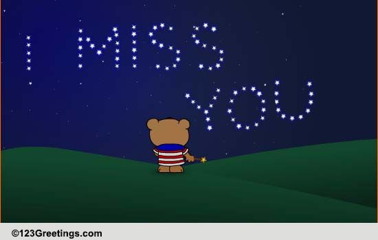 4th Of July Wish Across The Miles.