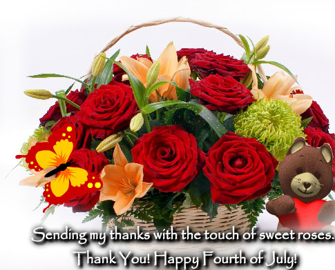 Thank With Roses! Free Thank You eCards, Greeting Cards | 123 Greetings