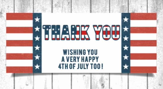 4th of July Thank You! Free Thank You eCards, Greeting Cards | 123 ...