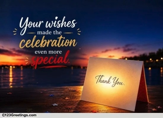A Heartfelt Note To Say Thank You