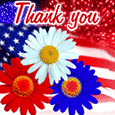 Thank You Flowers For July 4th!