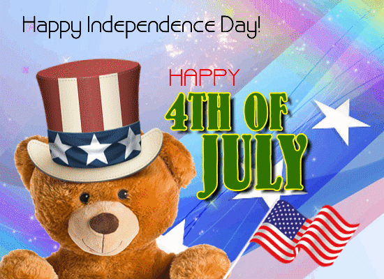A Cute Independence Day Card For You.