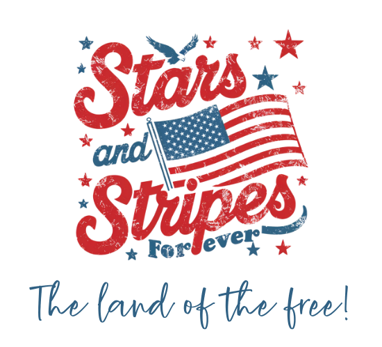 Stars & Stripes, The Land Of The Free!
