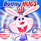Cuddly Bunny 4th Of July Hugs!