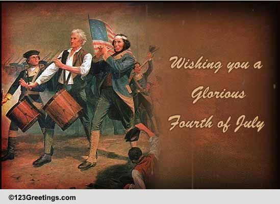 Glorious 4th Of July Wish!