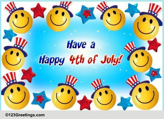 Send July 4th Smiles.