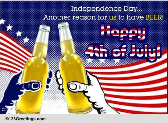 Share Celebratory Cheers On July 4th.