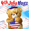 Teddy Hugs For 4th Of July!