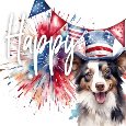 Happy 4th Of July Dog