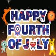 Happy 4th Of July Card For You.