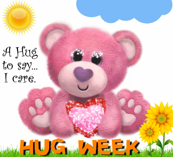 A Hug To Say I Care.