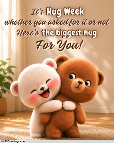 Hug Week Alert