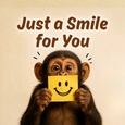 All Smiles On Monkey Day.