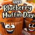 Blueberry Muffin Day Wishes.