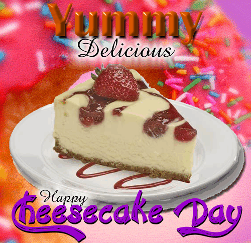 Yummy Delicious Cheesecake.