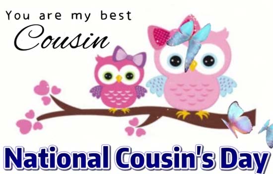 My Best Cousin. Free National Cousin's Day eCards, Greeting Cards | 123 ...