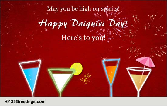 National Daiquiri Day...