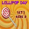 A Yummy Treat On Lollipop Day.