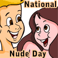 A Fun Card On National Nude Day.