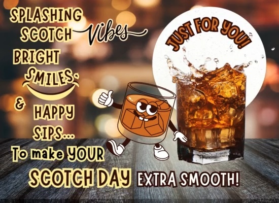 Share A Smooth Scotch Day Cheer