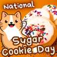 Adorable Sugar Cookie Day Ecard