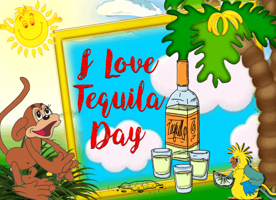 I Love  National Tequila Day.