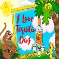 I Love  National Tequila Day.