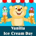 Sweet Vanilla Ice Cream Day.