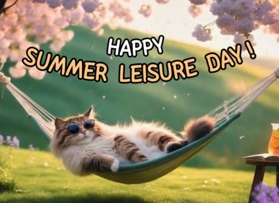 Send Summer Leisure Day Wishes!
