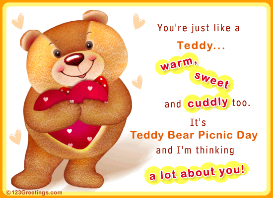 You're Just Like A Teddy...