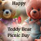Cutest Wishes On Teddy Bear Picnic Day.