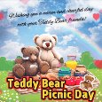 A Cheerful Teddy Bear Picnic Day