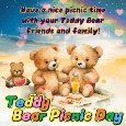 A Nice Teddy Bear Picnic Time.