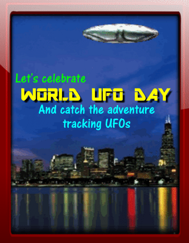 Come Celebrate World UFO Day!