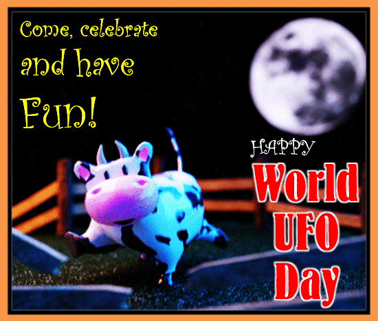 Have Fun On World UFO Day.