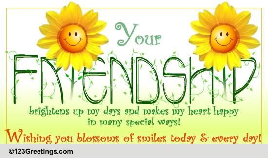 Day Brightener Friendship Card